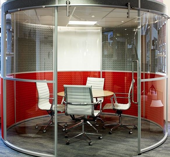 Gallery Image - Circular Acoustic Pods